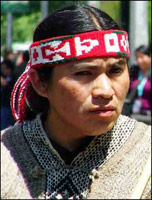 Vincha en diseño mapuche Vincha en diseño
mapuche