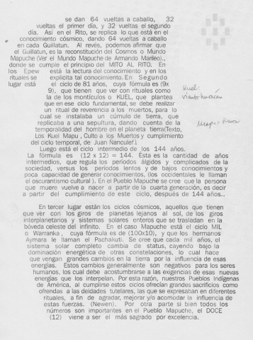 Agenda mapuche 2008: Zyklen (02)