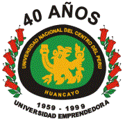 40 Jahre Universit�t Huancayo,
                          Wappen mit einem bellenden Hundgott
                          (Huallallo, Wallallo)