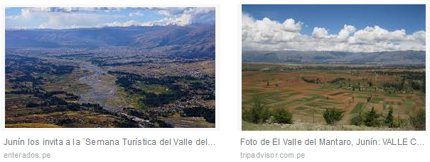 Valle del
                                Mantaro / del Huancamayo, fotos aereas