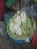 Choclo blanco, mercado de Surquillo