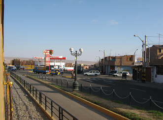 Avenida Cusco, bifurcacin y grifo