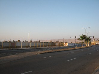 Avenida Lira, vista al norte
