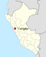 Mapa del Per con
                              Yungay [3]
