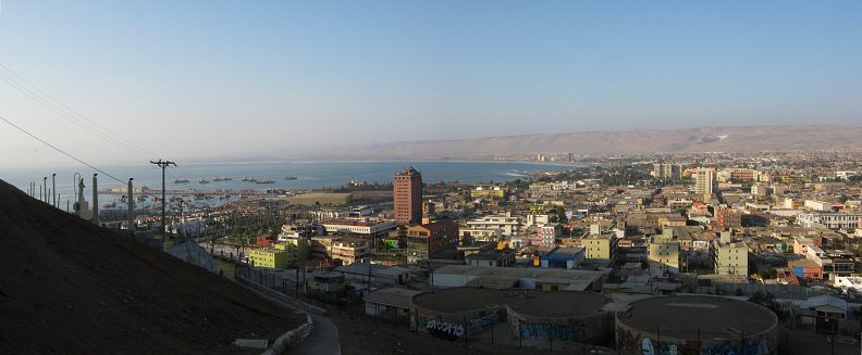 Aussicht auf Arica 07, Panoramafoto