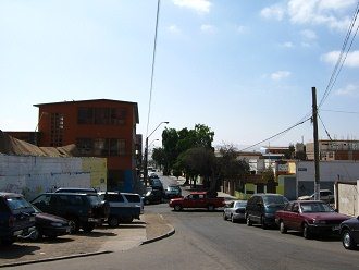 Die Encalada-Strasse, das Strassenbild