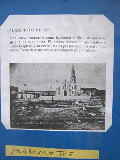 El maremoto en Arica del
                ao 1877
