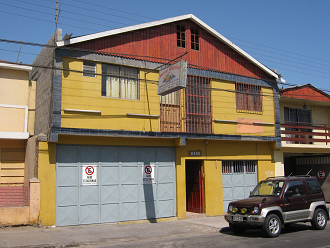 Hostal Villarica, die Fassade