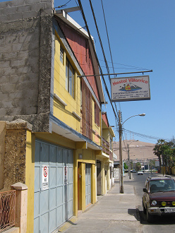 Hostal Villarica, placa
