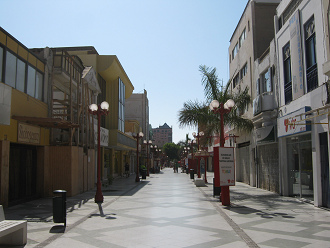 El pasaje peatonal 21 de Mayo entre calle Lynch y
                calle Baquedano