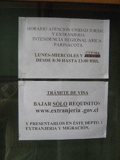 Casa Col�n, el horario de atenci�n
                                de la extranjer�a