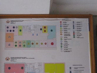 Entrada de la casa Col�n, plano 01