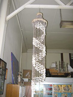 Artesan�a de peque�as conchas del
                                  mar, m�vil grande