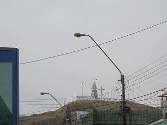 Strasse des 21. Mai, die Aussichtsplattform
                        "Kreuzberg" (mirador cerro "La
                        Cruz")