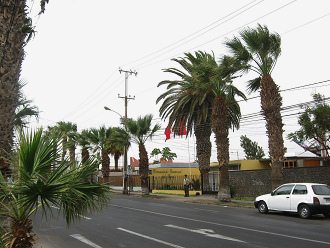 18.-September-Allee, das peruanische
                            Konsulat
