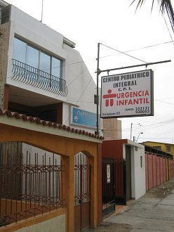 Avenida 18 de Septiembre, un centro
                        pedi�trico