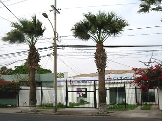 Avenida 18 de Septiembre, una casa de la
                        "Cruz blanca"