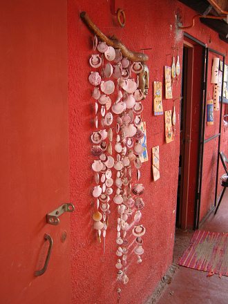 Keramikwerkstatt,
                            Muschel-Schnecken-Mobile 01