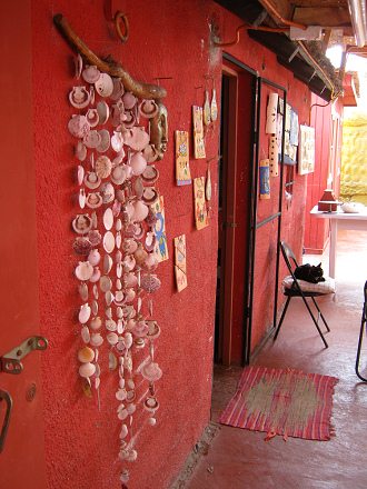 Keramikwerkstatt,
                            Muschel-Schnecken-Mobile 02