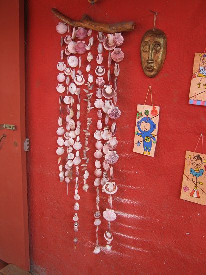 Keramikwerkstatt,
                            Muschel-Schnecken-Mobile 03