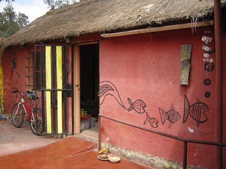 Die Keramikwerkstatt: Ein Hinterhaus