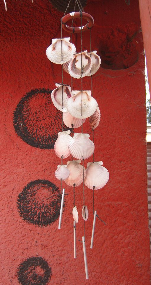 Keramikwerkstatt: das Muschelmobile