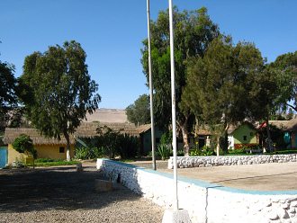 Kunsthandwerkerdorf von Arica,
                                    Rundblick �ber den Zentralplatz 02