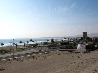 Chinchorrostrand mit Sonne 02