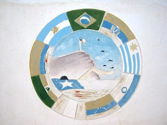 El monumento ol�mpico, el logotipo con
                            el cerro morro 01