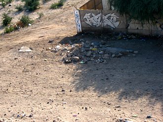 Basura en la costera, primer
                                  plano 02