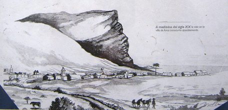 Artikel 6, Foto 01: Sicht auf
                                  Arica im 19. Jh. [17.Jh.?]