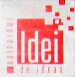 Oficina "Idei" de mapas
                                  en la calle Sotomayor no. 195,
                                  Logotipo con el eslogan
                                  "impresi�n de ideas"