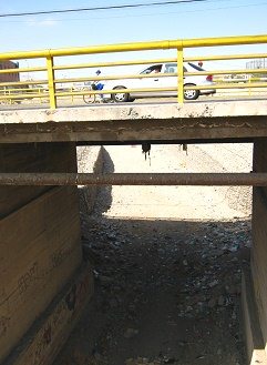 R�o San Jos� de Arica, cauce con basura