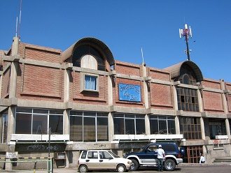 Terminal terrestre, la fachada