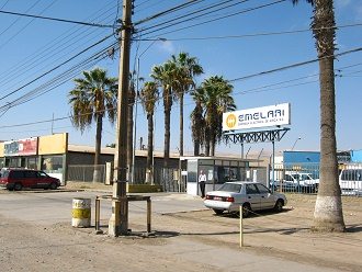 Avenida Santa Mar�a, la empresa el�ctrica
                        Emelari