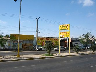 Avenida Rocca, tienda de extintores
