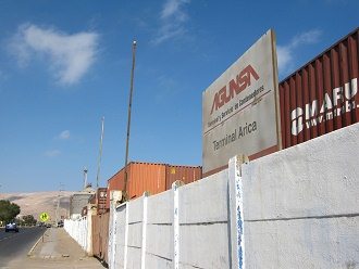 Avenida Rocca, terminal de bienes
                                de contenedores