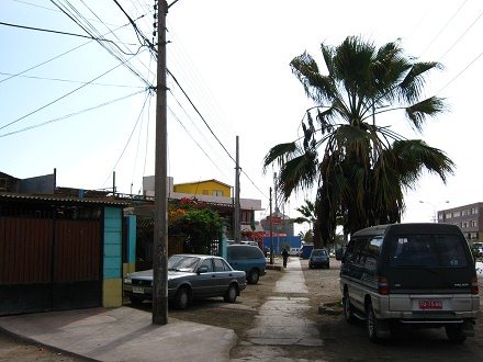 Calle Pumire, viviendas
