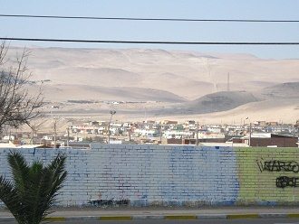 Avenida Rocca con vista al cerro Chu�o