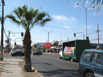 Santa-Mar�a-Allee, Getr�nketransport ohne
                        Schutzvorrichtung