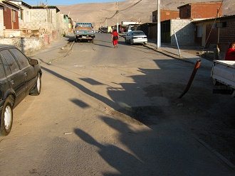Un hueco en la calle