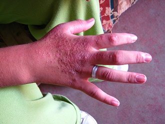 Eliah Pizarro Carbajal, su mano