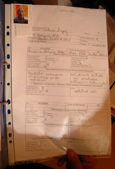 Otro documento, primer plano