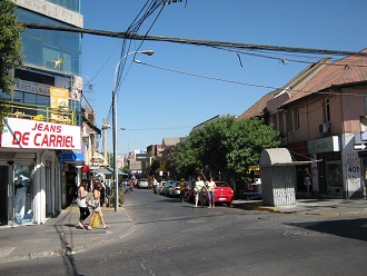 Patronato-Quartier (barrio Patronato),
                        Strassenbild
