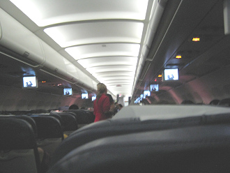 Flugzeug, Innenansicht