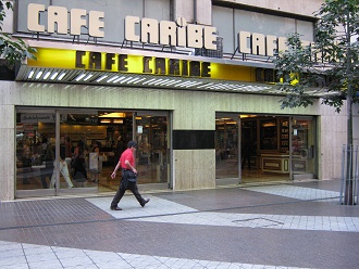 Caf� Caribe, la fachada