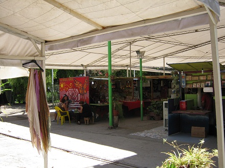 Pius-IX.-Strasse, Marktst�nde 01