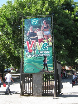 Plakat f�r Metropolitano-Park