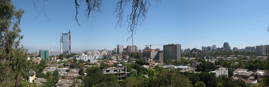 Vista a Santiago, foto panor�mica