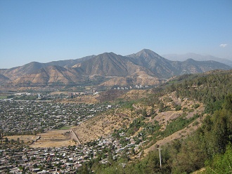 Letzte Sicht auf Berg und Br�cke